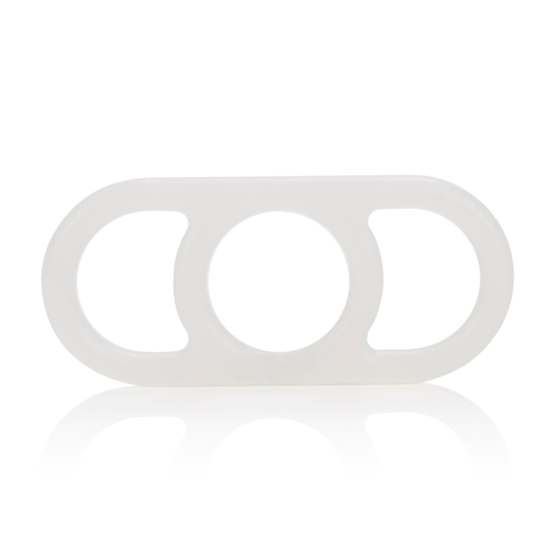 CalExotics Commander Erect Enhancer - Stretchy Erection Ring - White