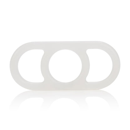 CalExotics Commander Erect Enhancer - Stretchy Erection Ring - White