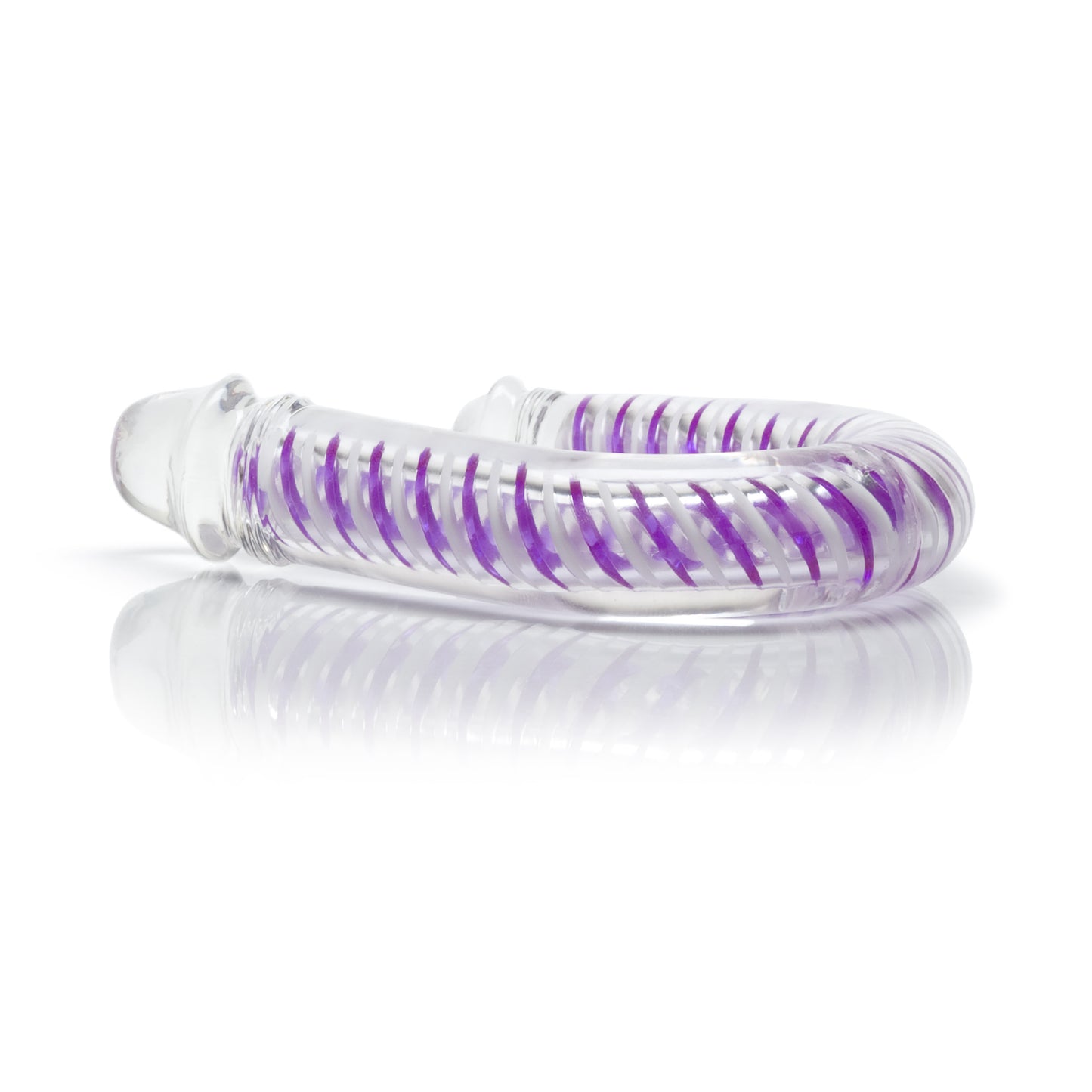 CalExotics Art Deco AC/DC Double Dong – Purple – Double Penetrator