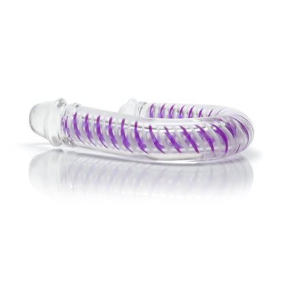 CalExotics Art Deco AC/DC Double Dong – Purple – Double Penetrator
