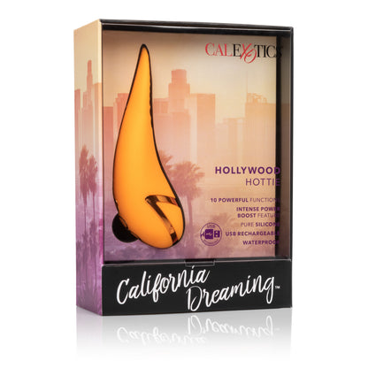 California Dreaming Hollywood Hottie Mini Massager – Orange