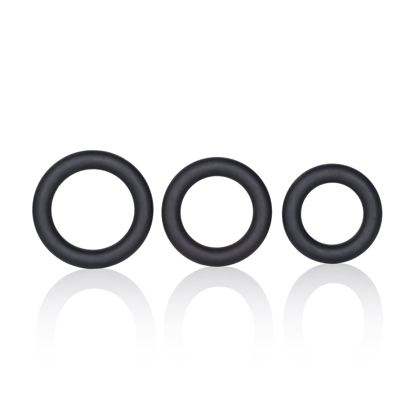 Dr. Joel Kaplan Silicone Support Rings - Black - Set of 3 Sizes