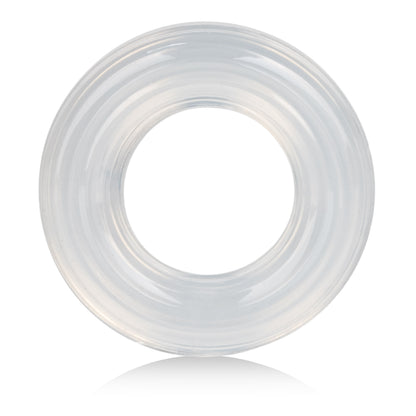 CalExotics Premium Silicone Ring - XL - Clear - Durable and Comfortable
