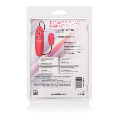 CalExotics Power Play Playful Bullet Vibrator - Pink