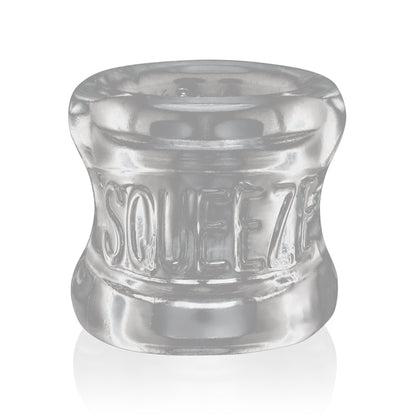 Oxballs Squeeze Soft-Grip Ballstretcher – Clear
