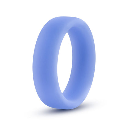 Blush Performance Silicone Glo Cock Ring – Glow-in-the-Dark – Blue