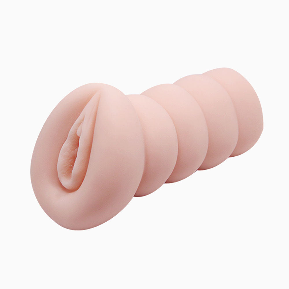 Pretty Love Crazy Bull Realistic Anime Girl 3D Vagina Masturbator - Beige