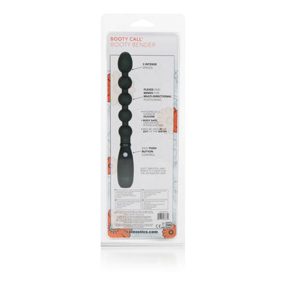 CalExotics Booty Bender Vibrator - Multi-Speed, Waterproof, Black
