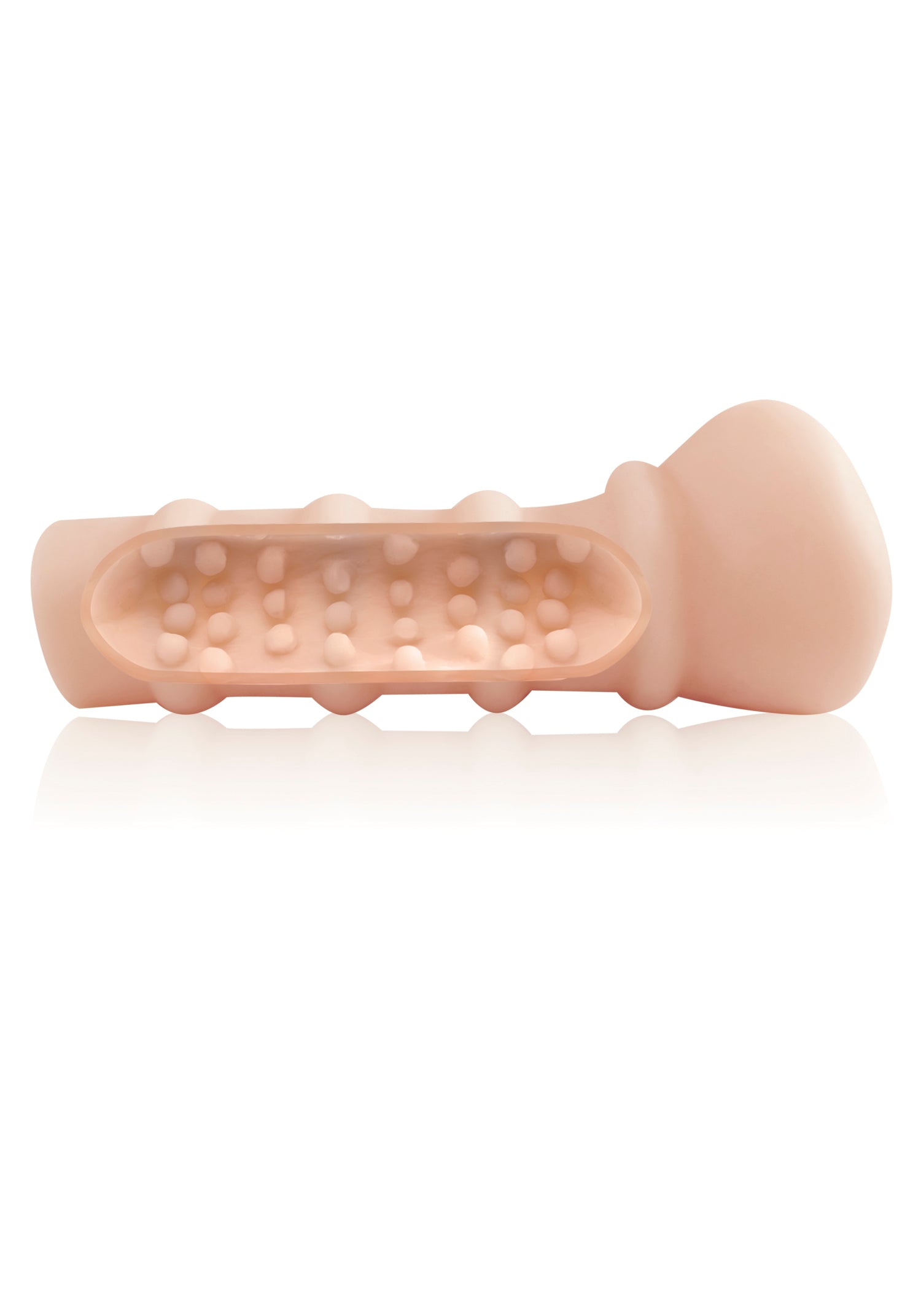 Pipedream Extreme Fill Her Up Pocket Pussy – Beige, Dual Holes