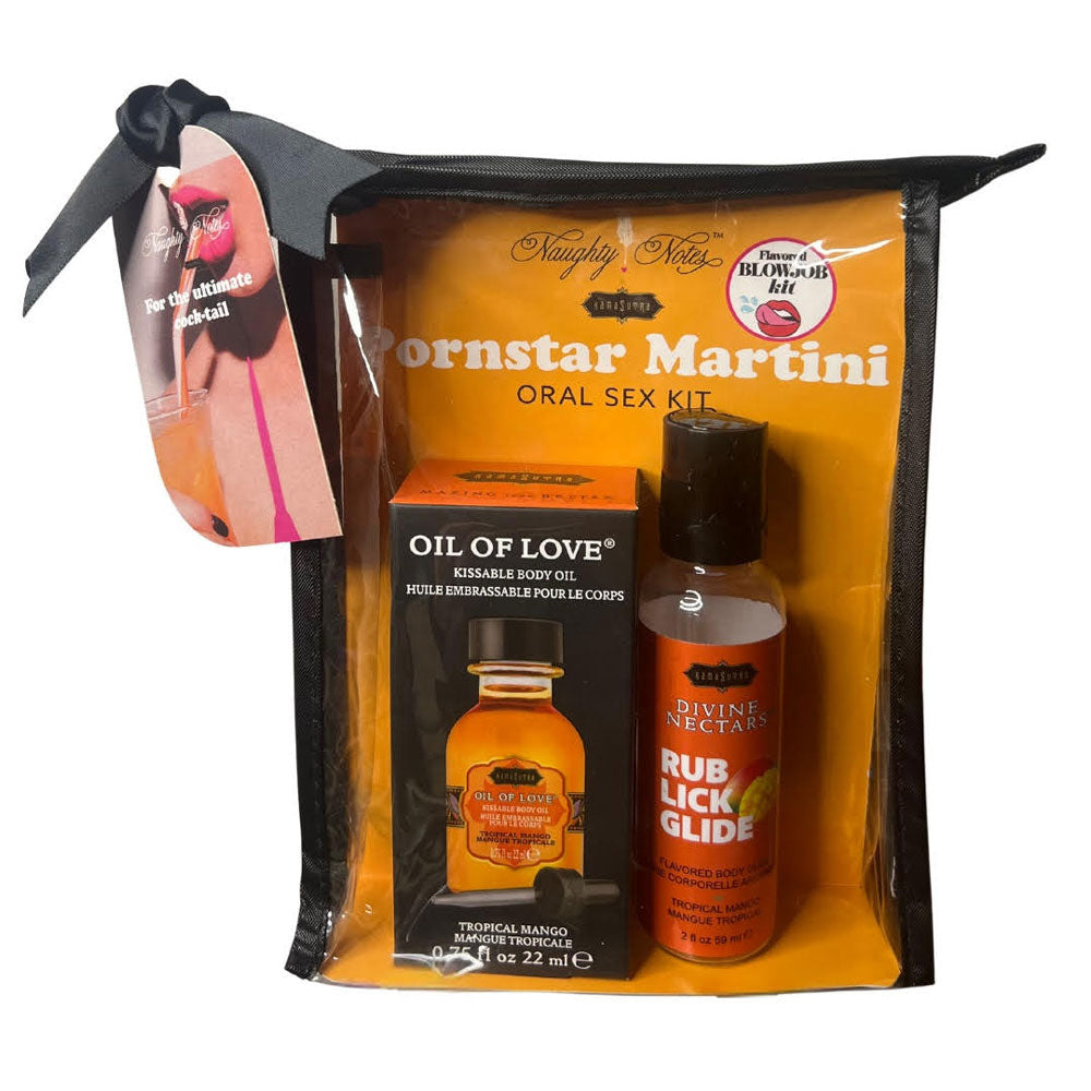 Kama Sutra Porn Star Martini Oral Sex Kit – Tropical Mango