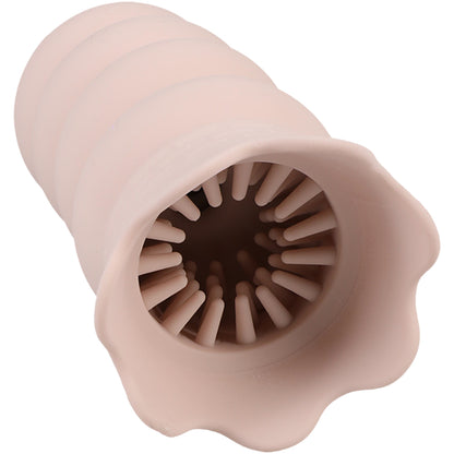 Doc Johnson Fantasy Fuckers The Worm Stroker - Beige - ULTRASKYN Texture