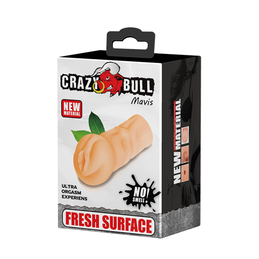 Pretty Love Crazy Bull Masturbator Sleeve - Realistic - Beige