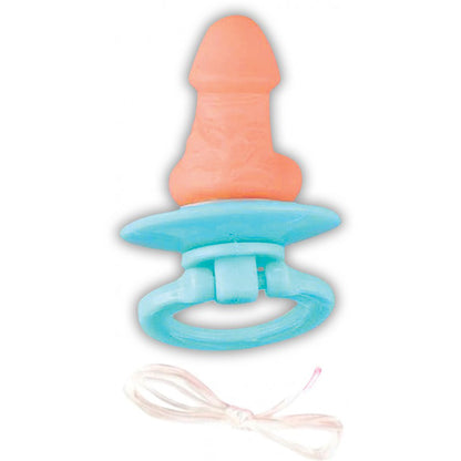 Hott Products Pecker Pacifier with Elastic Wristband – Beige