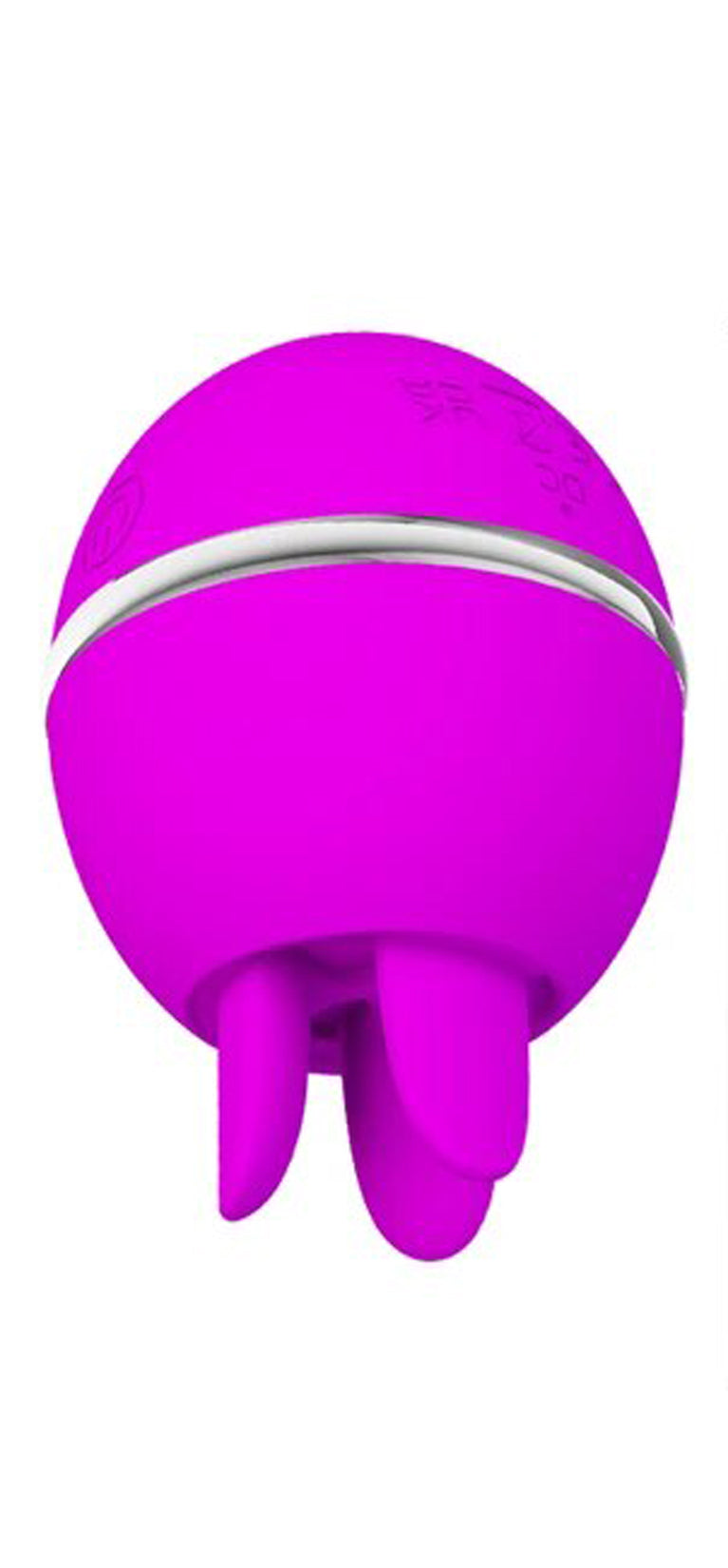 Pretty Love Gemini Ball - Multi-Function Silicone Stimulator - Fuchsia
