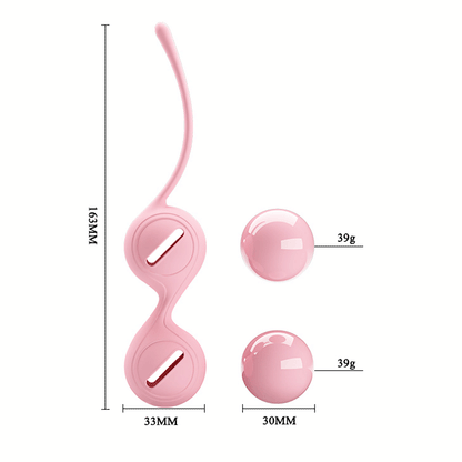 Pretty Love Kegel Tighten Up 1 Kegel Balls – Pink