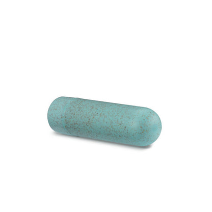 Gaia Eco Rechargeable Bullet Vibrator - Aqua - 10 Vibration Functions