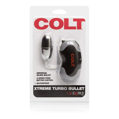 CalExotics Colt Xtreme Turbo Bullet – Silver Vibrating Power Pack