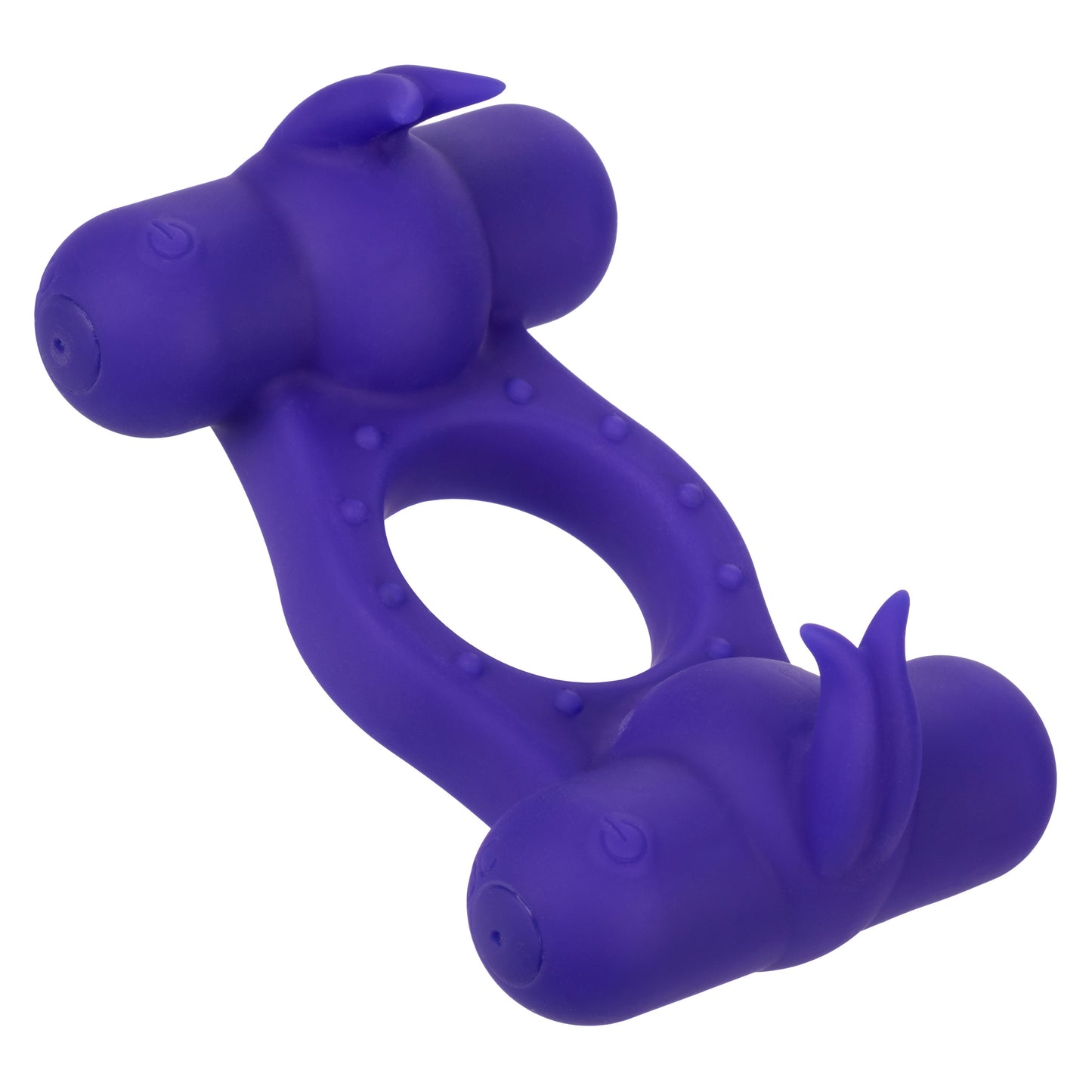 CalExotics Silicone Rechargeable Triple Orgasm Enhancer - Purple