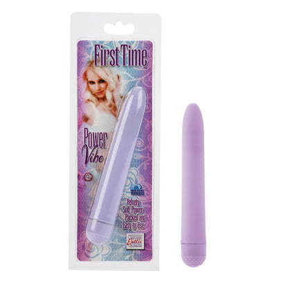 CalExotics First Time Power Vibe – Purple – Multi-Speed Waterproof Vibrator