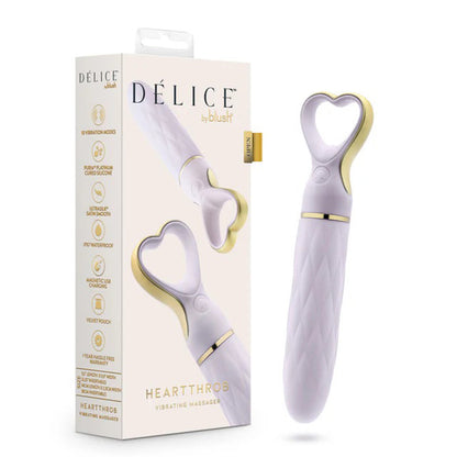 Blush Delice Heartthrob Vibrator – Lavender – 10 Vibration Modes