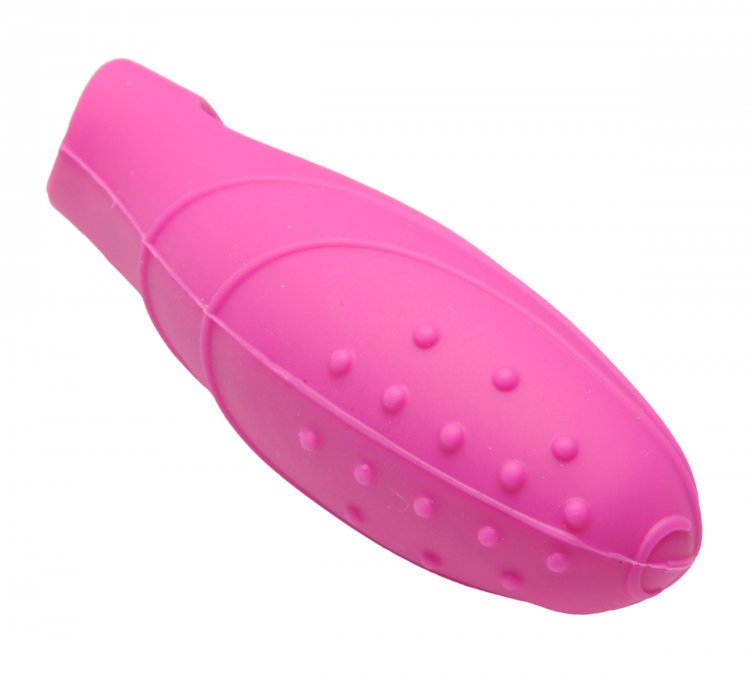 Frisky Bang Her Silicone G-Spot Finger Vibe – Pink