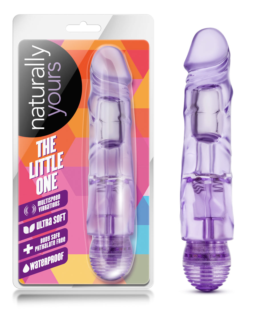Blush Naturally Yours The Little One Vibrator – Purple – Multi-Speed Waterproof