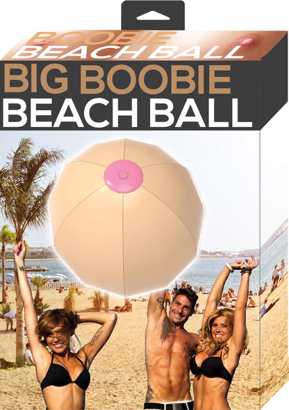 Hott Products Big Boobie Beach Ball – Inflatable Beach Ball – Beige