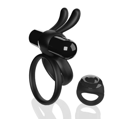 Screaming O Remote Controlled Ohare XL Vibrating Ring – Black