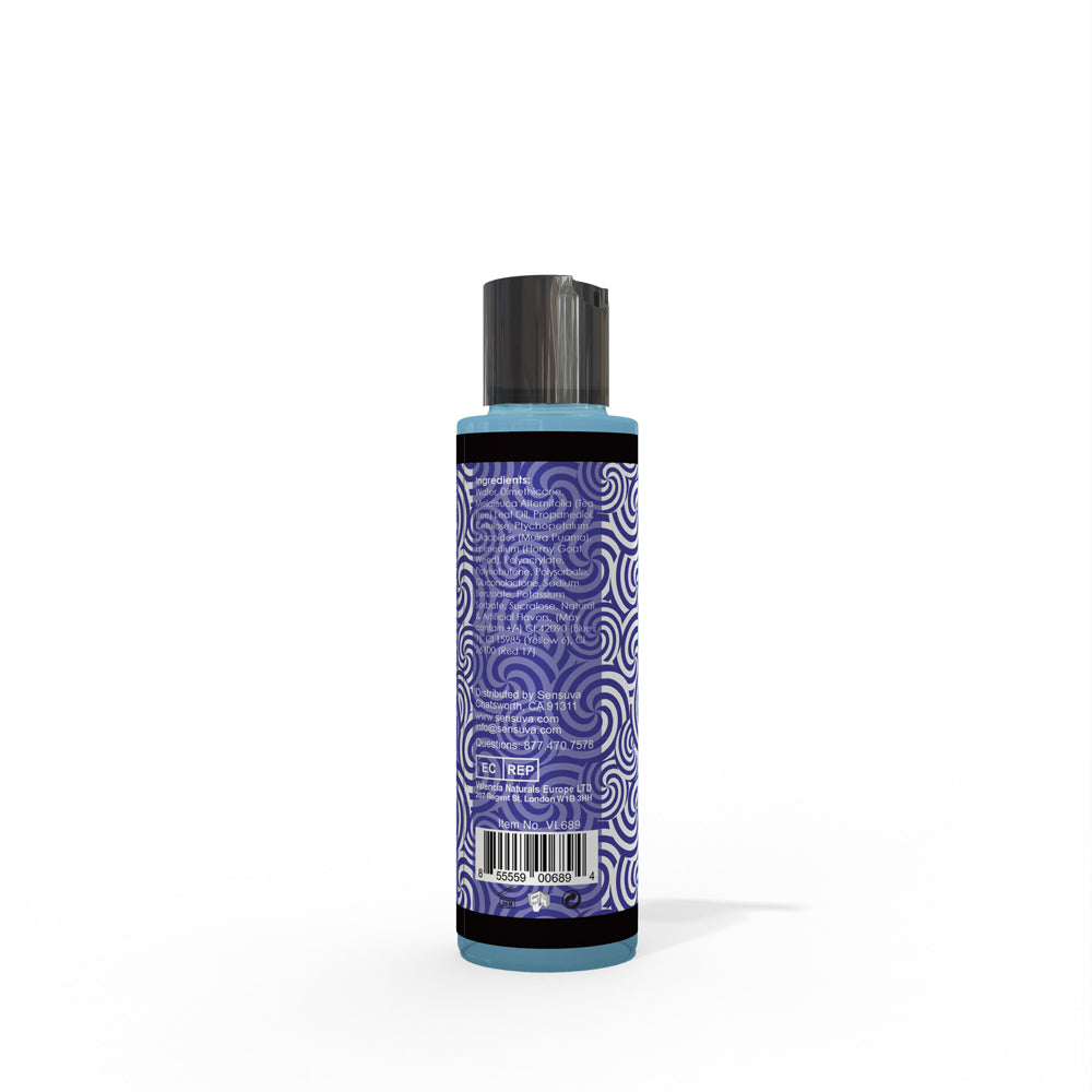 Sensuva Handipop Edible Handjob Massage Gel - Blueberry Muffin - 4.2 Fl. Oz.