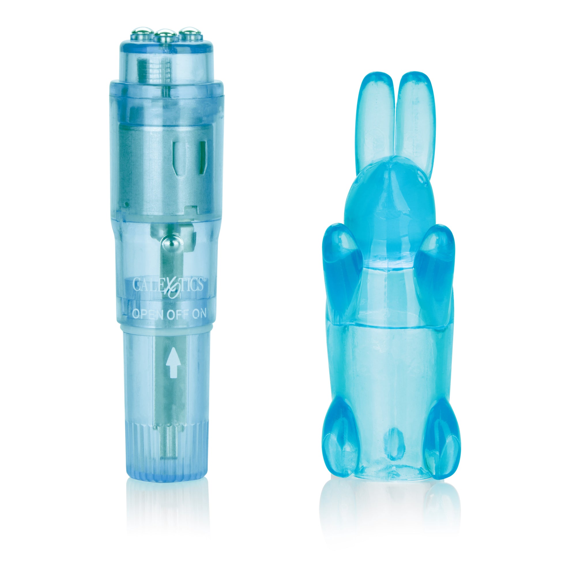 CalExotics Shane's World Pocket Party Massager – Blue – Waterproof, Vibrating