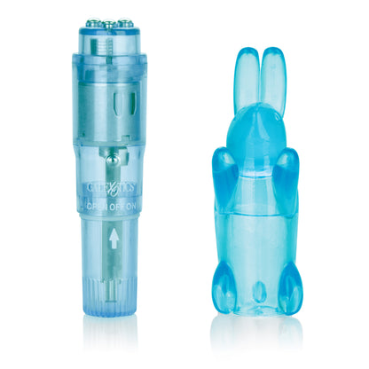 CalExotics Shane's World Pocket Party Massager – Blue – Waterproof, Vibrating