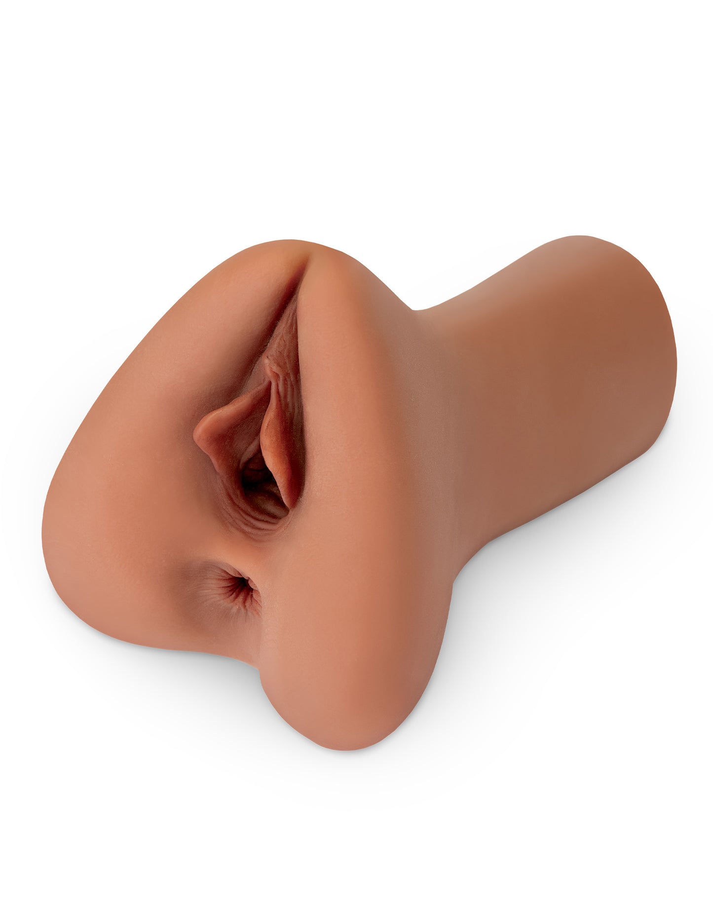 Pipedream Pick Your Pleasure XL Stroker – Brown – Realistic Dual-Hole Design